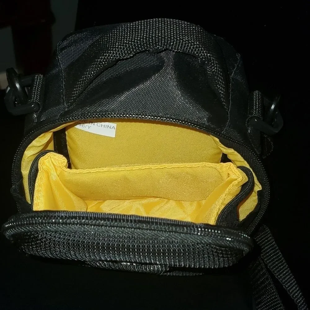 Caselogic case black yellow storage case clean very lightly used preowned vguc